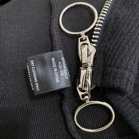 ✨NWT✨CAPSULLE Bodycon Front Zipper Mini Dress S/M - Picture 11 of 12